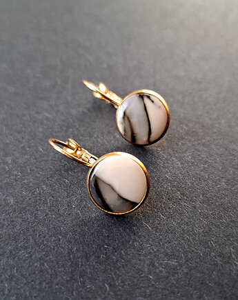 Kolczyki marmurowe no2, Motywator Eweliny