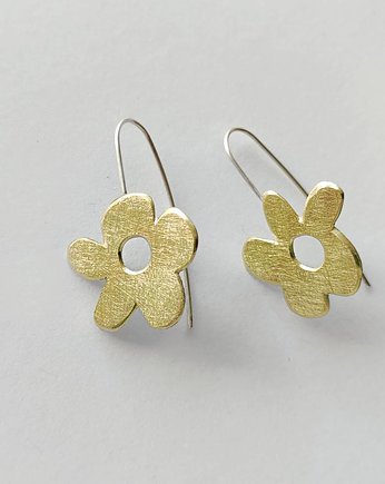 Kolczyki srebrne  KWIAT, Katarzyna Kaminska ART