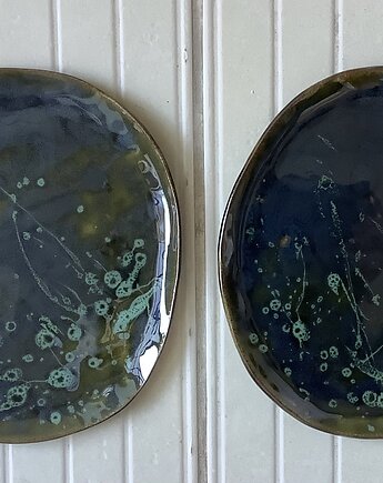 Duże talerze ręcznie robione, Ceramystiq