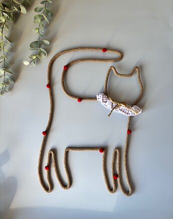 Dekoracja kotek do pokoju dziecięcego, renartgifts
