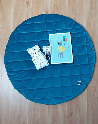 Pikowana mata do zabawy Velvet Morski, Nukko Design