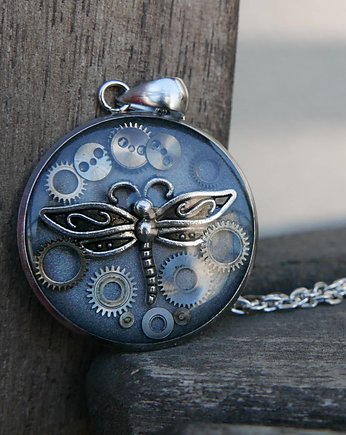 Naszyjnik  Silver Dragonfly 2, Zegarynki