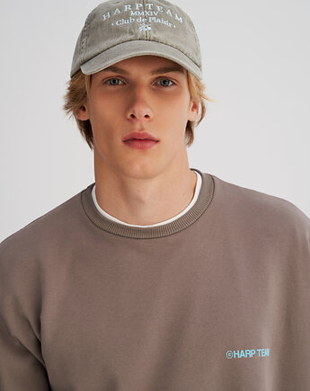 Sprana czapka z daszkiem VINTAGE szara, HARP TEAM