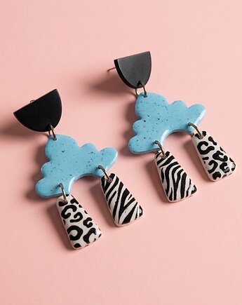 Niepowtarzalne kolczyki ze zwierzęcymi wzorami, Twarda Sztuka