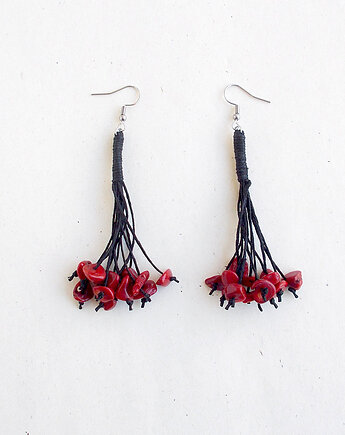 Koral kolczyki Nature, galeria nuit