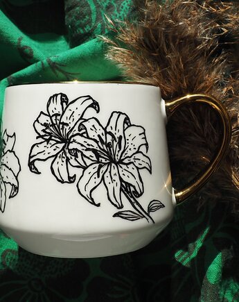 Ręcznie malowany kubek LILIA, ka.linea