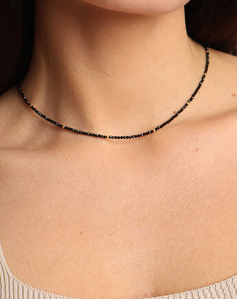 Naszyjnik choker z kamieni naturalnych spineli, Bring Biżuteria