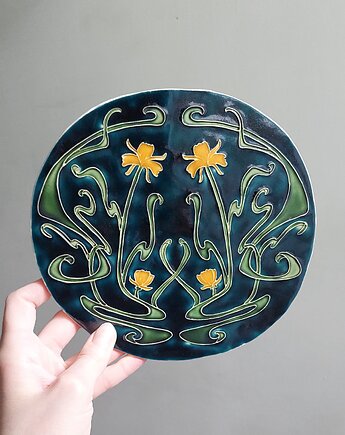 Ceramika z secesyjnymi kwiatami, Lilianna Maciejka
