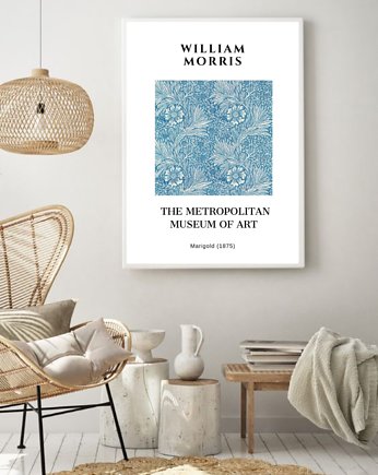 PLAKAT dekoracyjny , William Morris, wystawowy, black dot studio