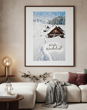 Plakat Winter wonderland, Well Done Shop