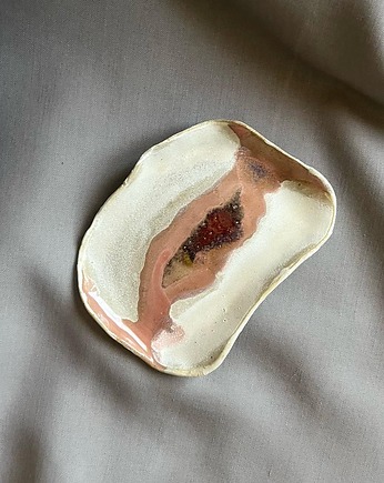 Ceramiczny talerzyk na biżuterię, Gleeme