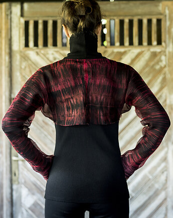 Jedwabny top LINIE, IMADEONE