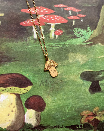 Happy Amanita - Muchomor - Naszyjnik - Grzybek, BOSKE