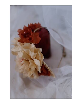 Jedwabna opaska kwiaty, Celina Parysów