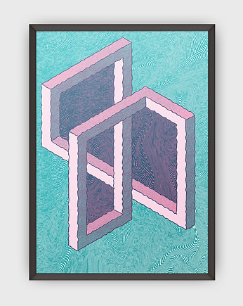 Plakat Impossible Shape, megurum.art