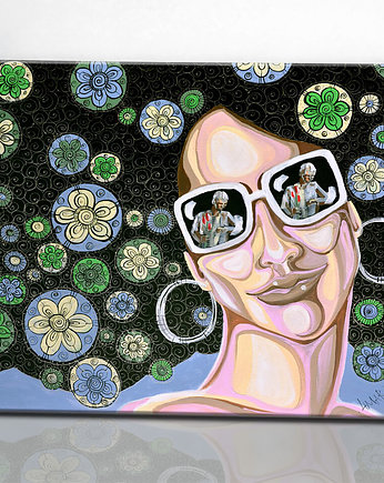 Trochę spóźniłam się. Giclee, 4mara Marina Czajkowska