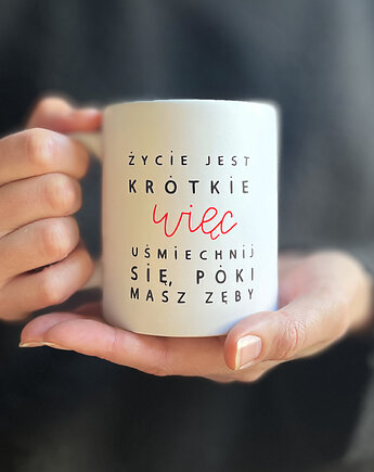 Uśmiechnij się kubek 330ml, ONE MUG A DAY
