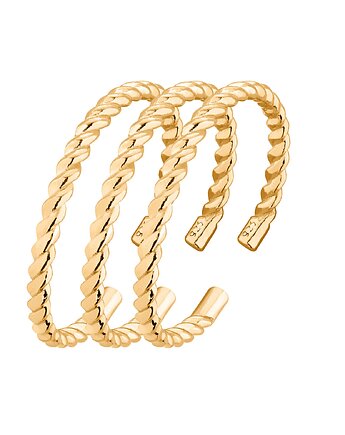 Zestaw trzech złotych obrączek, SOTHO