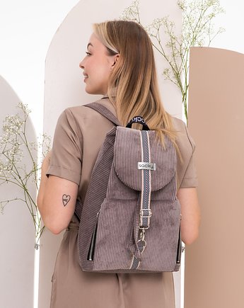 Plecak boho latte, sacky bag