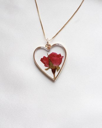 Wisiorek z różą II, Flores Jewellery