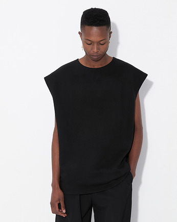 Bezrękawnik oversize - bawełna organiczna, mag concept store