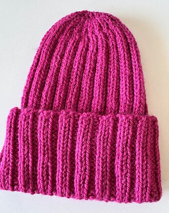 Czapka Klasyczek Wełna i Alpaka, Naoczko