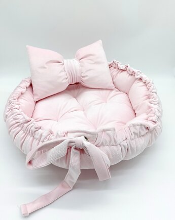 Legowisko VELZU 2w1 Pudrowy Róż, Qluzar