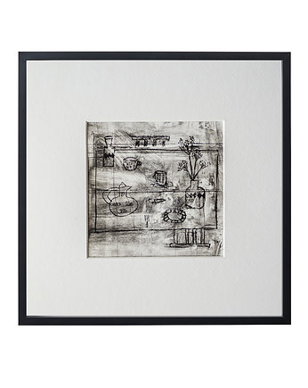 Oryginał - Grafika w oprawie passe-partout 23x23 cm, Gosia Sendlewska