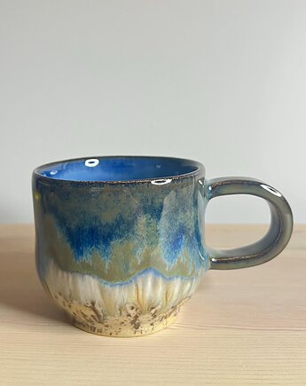 Kubek do kawy - niebieski, PIEGO Ceramika