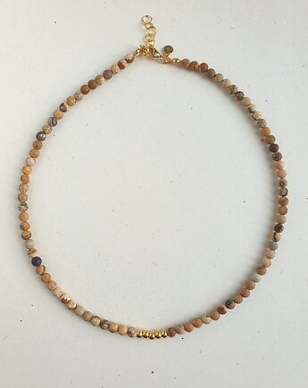 Naszyjnik UNO jaspis obrazkowy, modesign