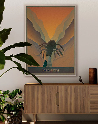Plakat Władca Pierścieni: Powrót króla / The Lord of the Rings, minimalmill