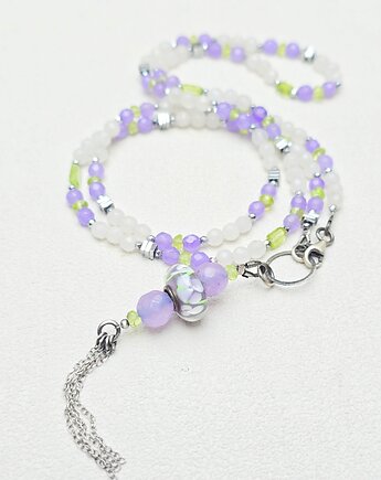 Naszyjnik Tricolor Koralikiem Modułowym, ILEA