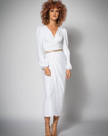 Diva White - sukienka w stylu boho, milita nikonorov