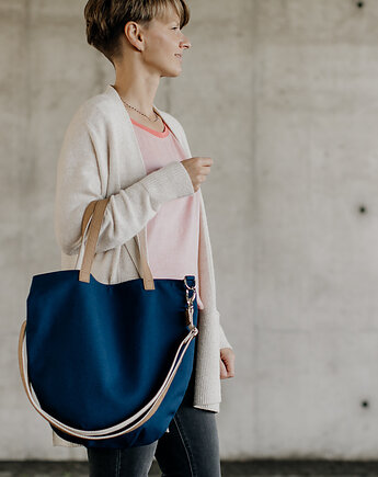 Marmollada - torebka bawełniana tN granatowy + b, marmollada