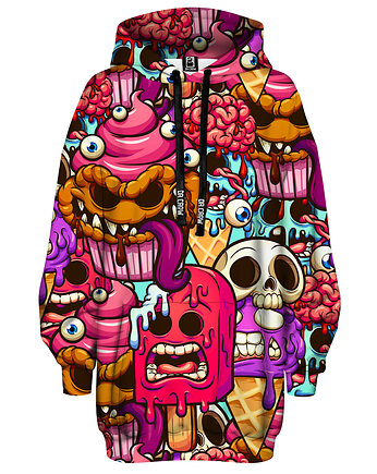 Bluza Oversize Tunika DR.CROW Dessert Monsters, DrCrow