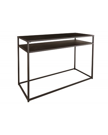 Konsola toaletka minimalistyczna Dura czarna metalowa 100cm, Home Design