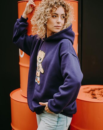 Bluza oversize Brandon Teddy dla mamy i taty, BejbiStory
