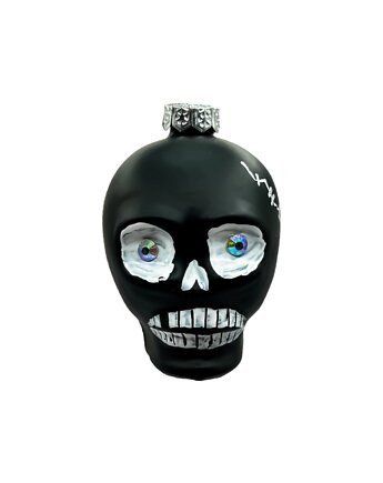 Bombka choinkowa: Mroczna czaszka z hipnotyzującymi oczami, Syn Bombkarza