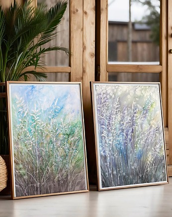 Zestaw 2 prac. Trawy, Malgorzata Domanska