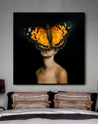 Kobieta Motyl - dekoracja ścienna, Dekoracje PATKA Patrycja Kita