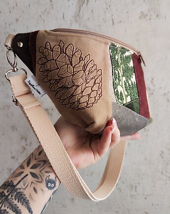 Nerka XXL unikat szyszka, Zapętlona Nitka