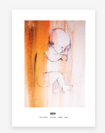 Plakat personalizowany Ben, Mango Picture