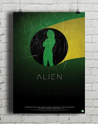 Plakat Alien - Obcy, minimalmill