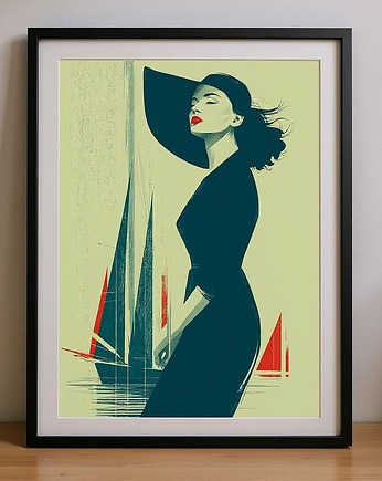 Plakat - Elegancki wieczór na Mazurach, Harry Monkey