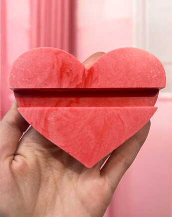 Podstawka czerwona serce na telefon, Mintique