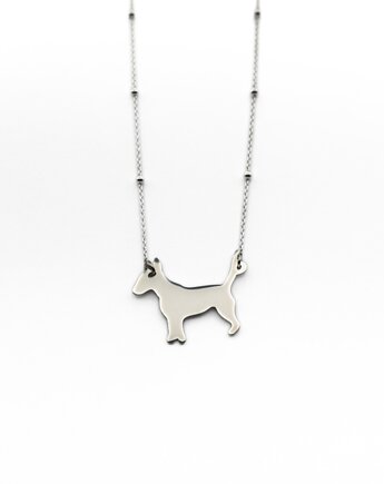 Naszyjnik "Bulterier" srebrny, Złotnia