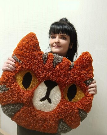 Mięciutki dywan kotek, długowłosy, Cotton Carpet