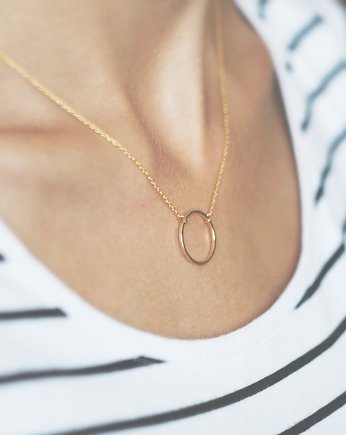 16k Gold Plated Karma Necklace, Le Boho Bleu