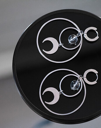 Kolczyki geometryczne koła * stal nierdzewna * alternatywne * goth *, youcore.exe