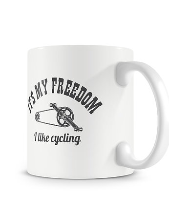 Kubek. It's my freedom. I like cycling, studioixi